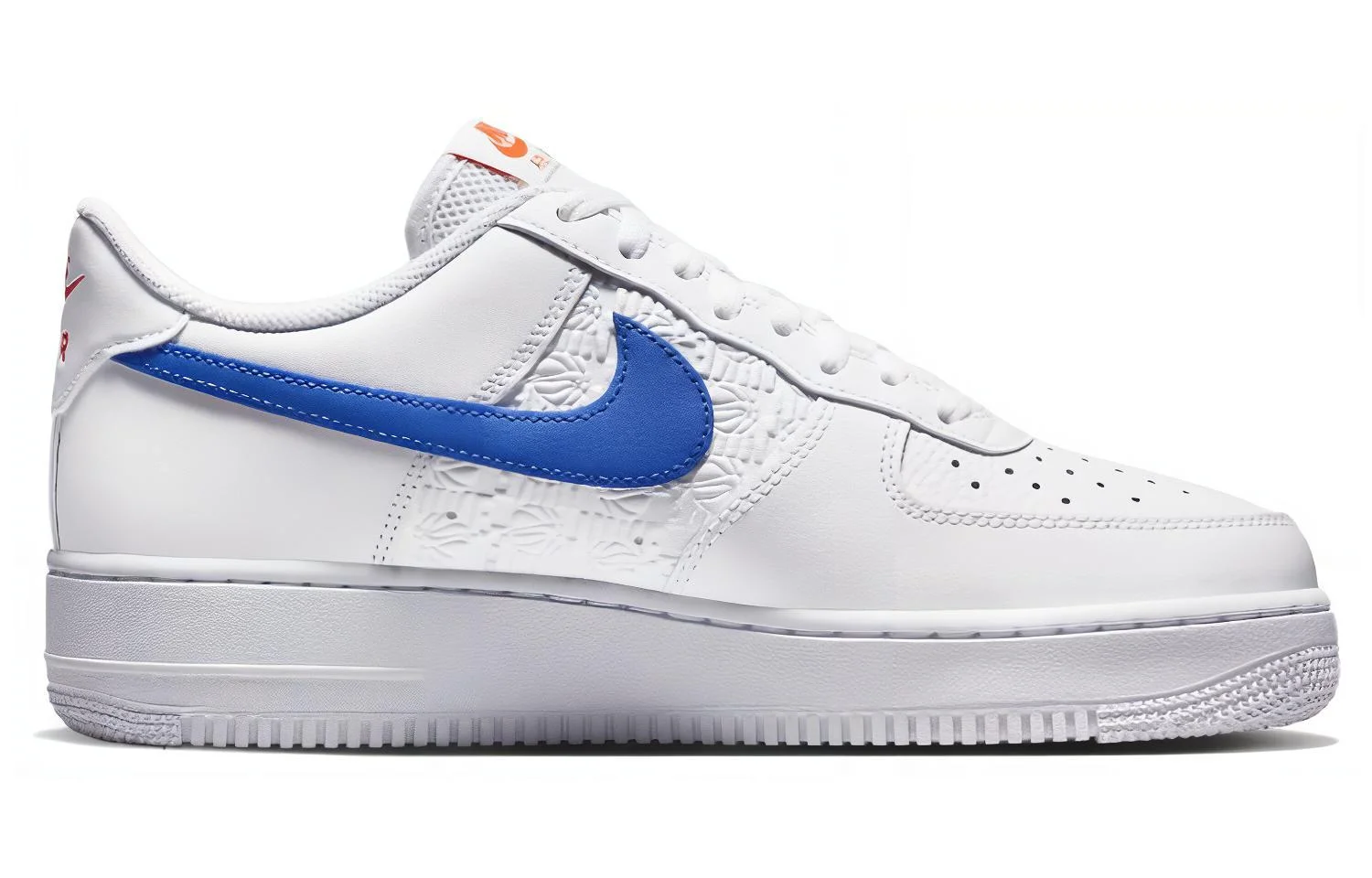 Кроссовки Nike Air Force 1 '07 'Embossed Hoops - Racer Blue' — фото 2