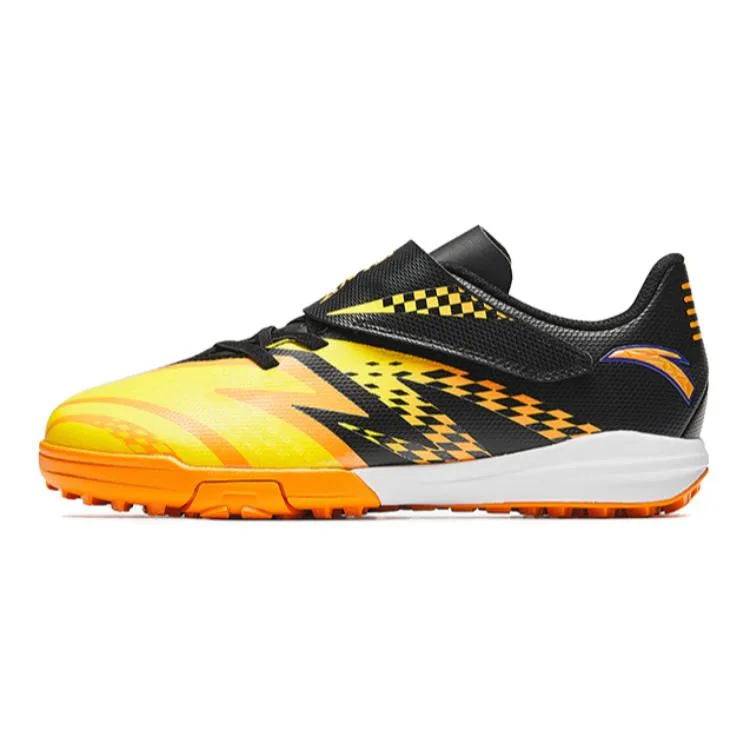 Детские футбольные бутсы Antakids, Black/Pure Yellow/Xi Xia Orange