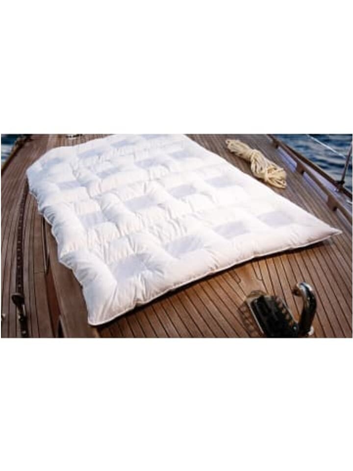 

Пуховое одеяло ClimaBalance Bett пух Comfort medium, белый