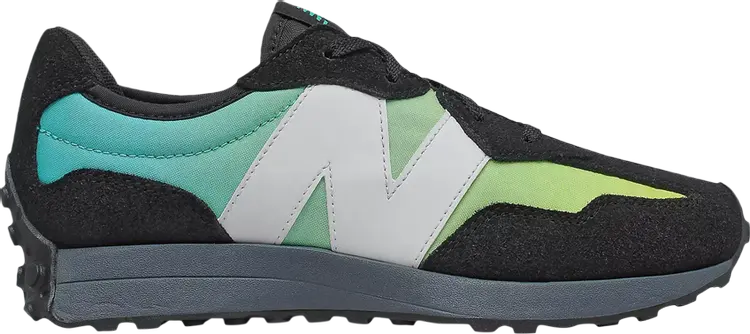 

Кроссовки New Balance 327 Big Kid 'Black Summer Jade', черный