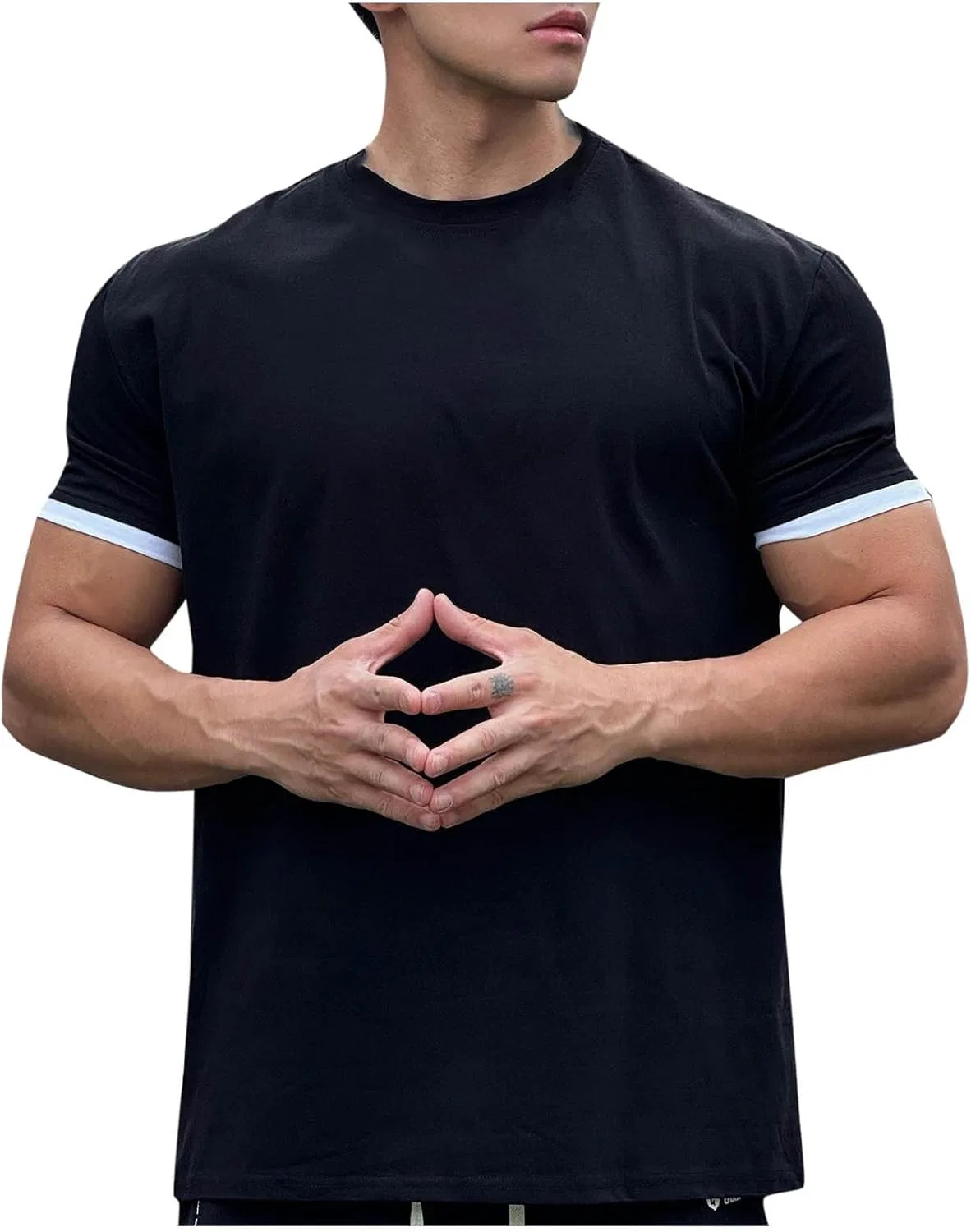 Мужская футболка классическая Regular Fit NoxwB, Black