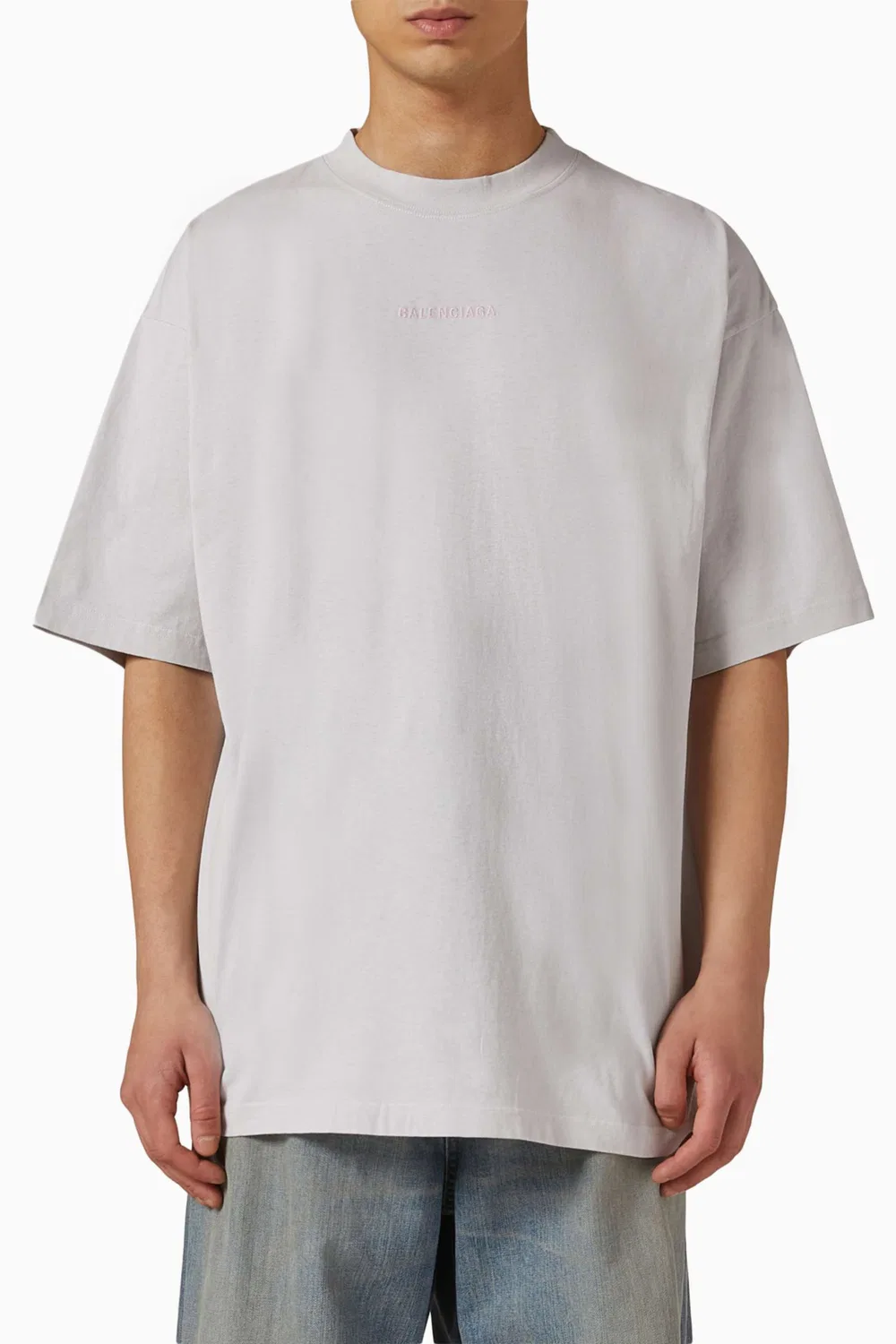 Футболка с логотипом на спине Balenciaga