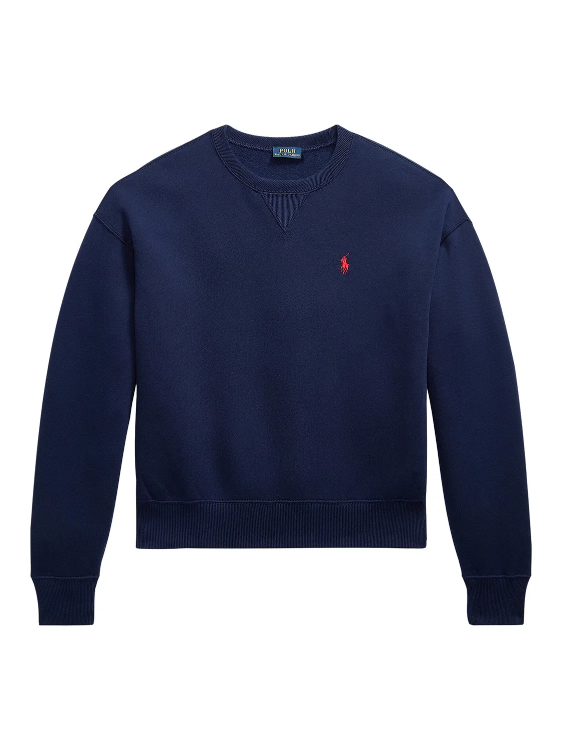 Женская толстовка стандартного кроя Polo Ralph Lauren, темно-синий