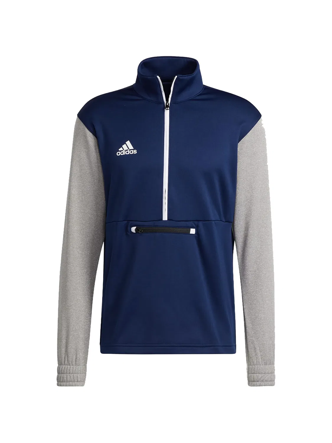 Свитер Team Issue с воротником на молнии Adidas, синий