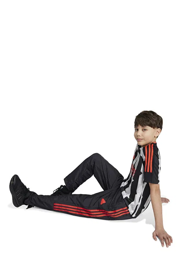 Детские спортивные штаны для девочек с заниженной талией Adidas, Black