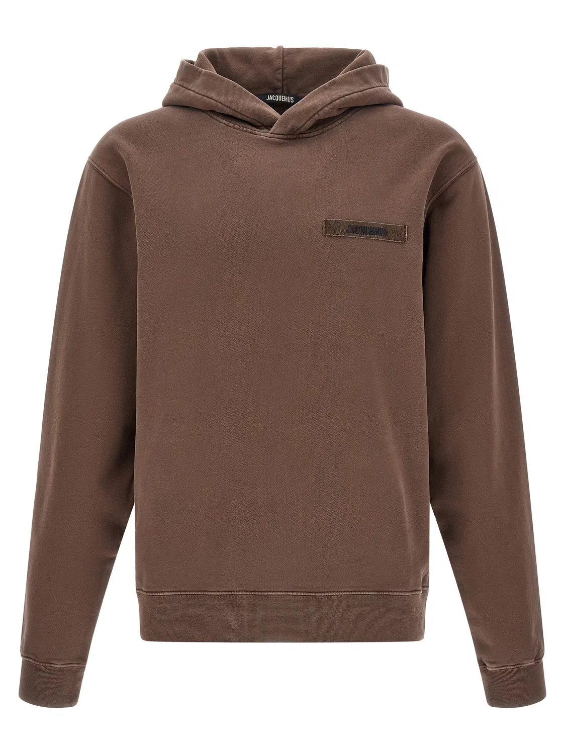 Мужское худи с капюшоном Le Hoodie Gros-Grain Jacquemus, Brown