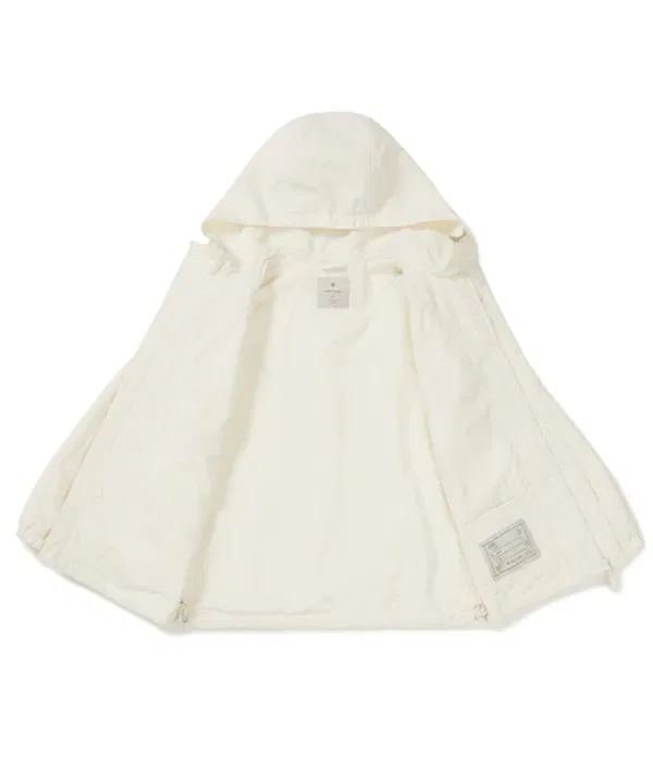 Ветровка детская CampLite, Snowpeak Apparel Kids, слоновая кость — фото 4