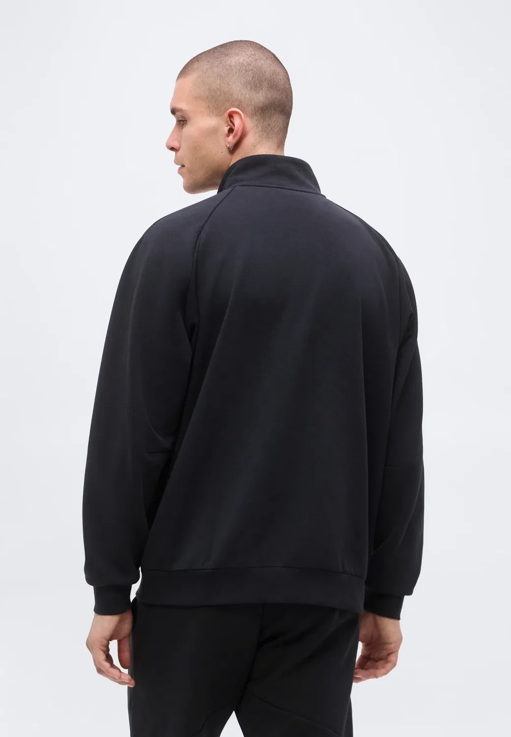 Накидка - тренировочная куртка Adidas Performance, Black — фото 3