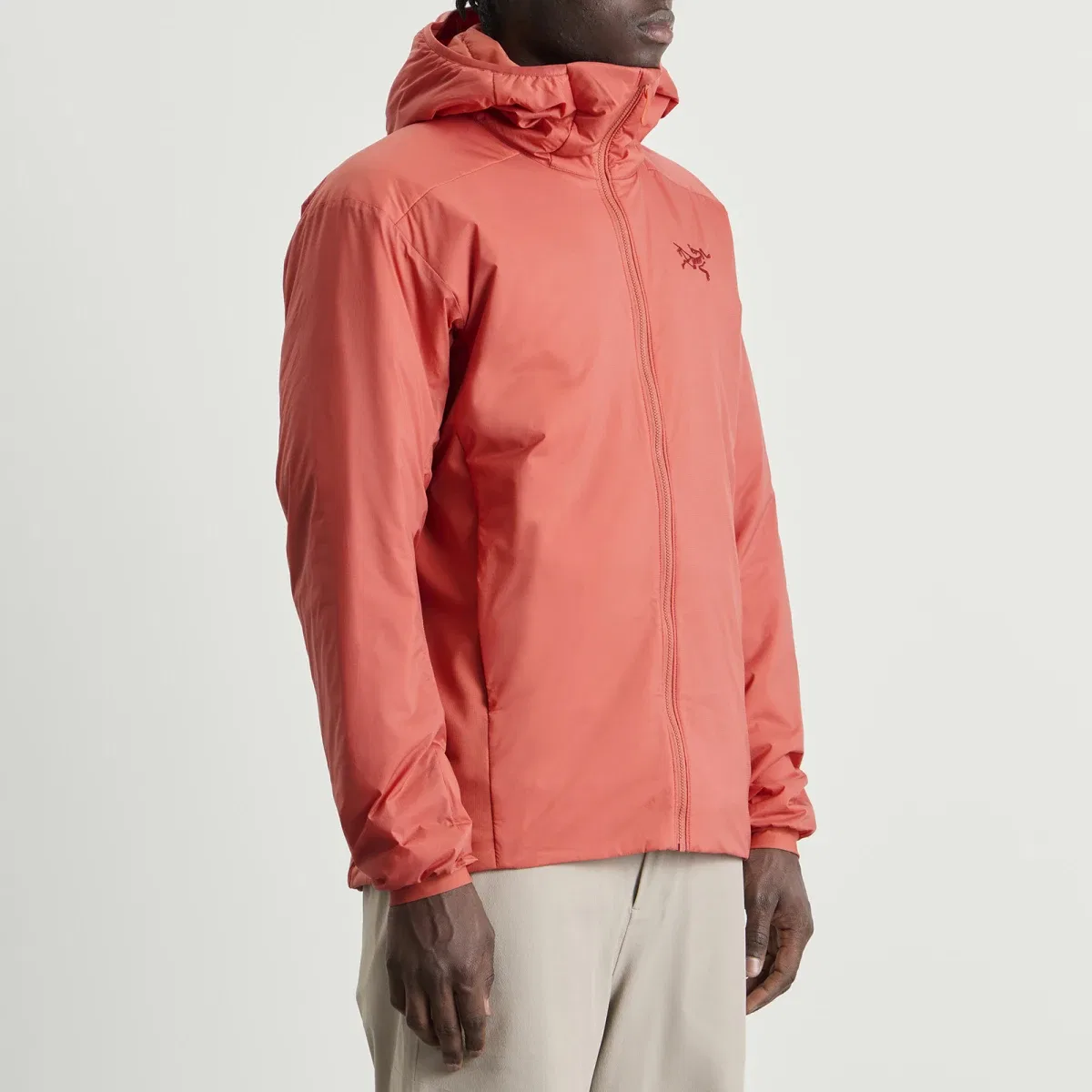 Мужская куртка Atom Hooded Jacket Arcteryx, Stone Red — фото 2