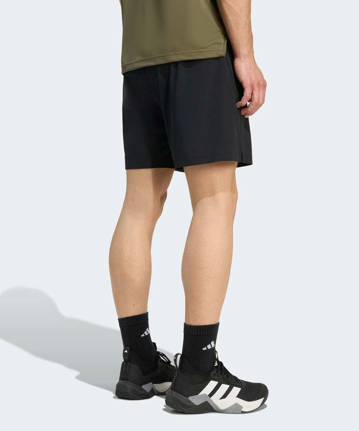 Мужские шорты с технологией Climacool+ Adidas, Black — фото 2