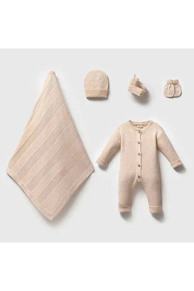 Детский комплект одежды из трикотажа Myluni, Beige