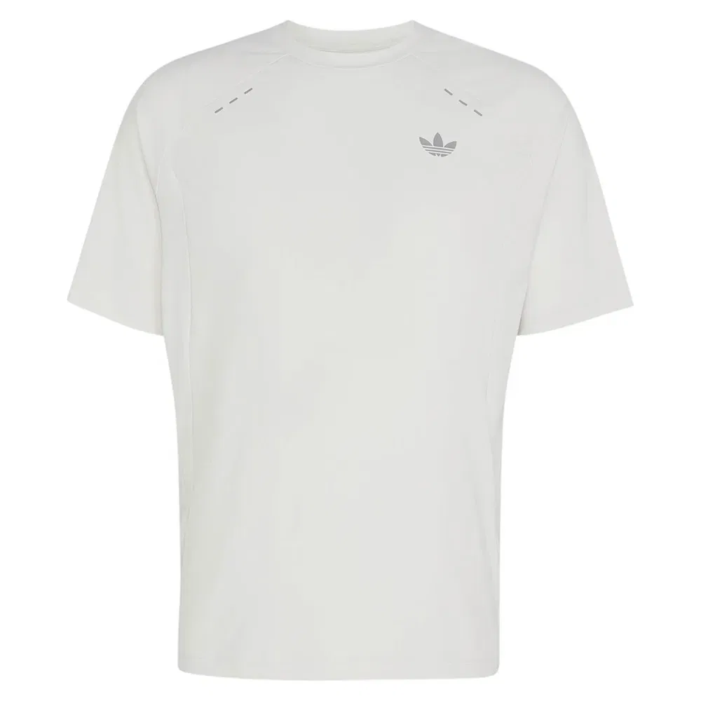 Футболка с коротким рукавом Tech Trefoil Essentials Adidas Originals, белый — фото 3
