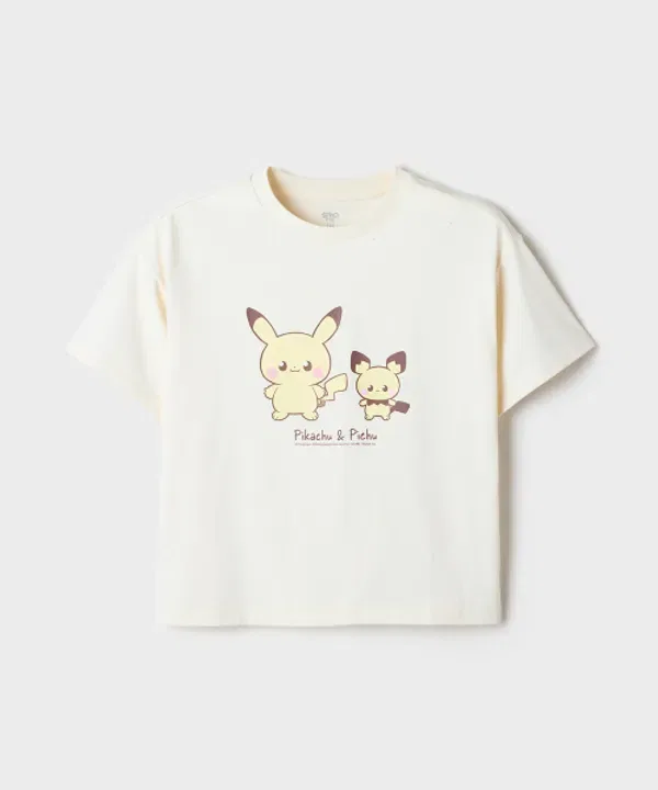 Футболка с коротким рукавом Pocket Piece, Spao Kids, кремовый
