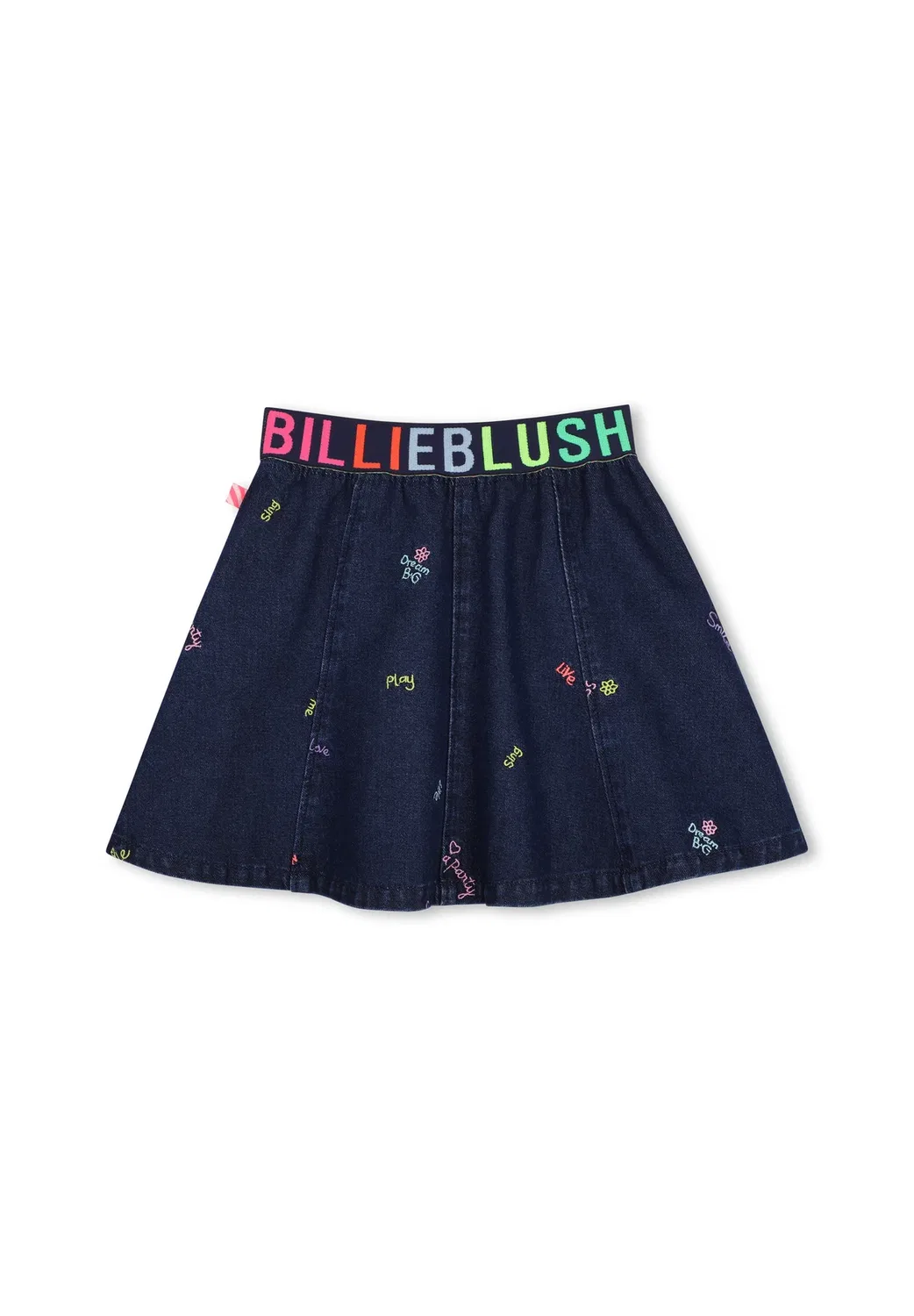 Джинсовая мини-юбка Jupe для детей и подростков Billieblush, Denim Blue — фото 2