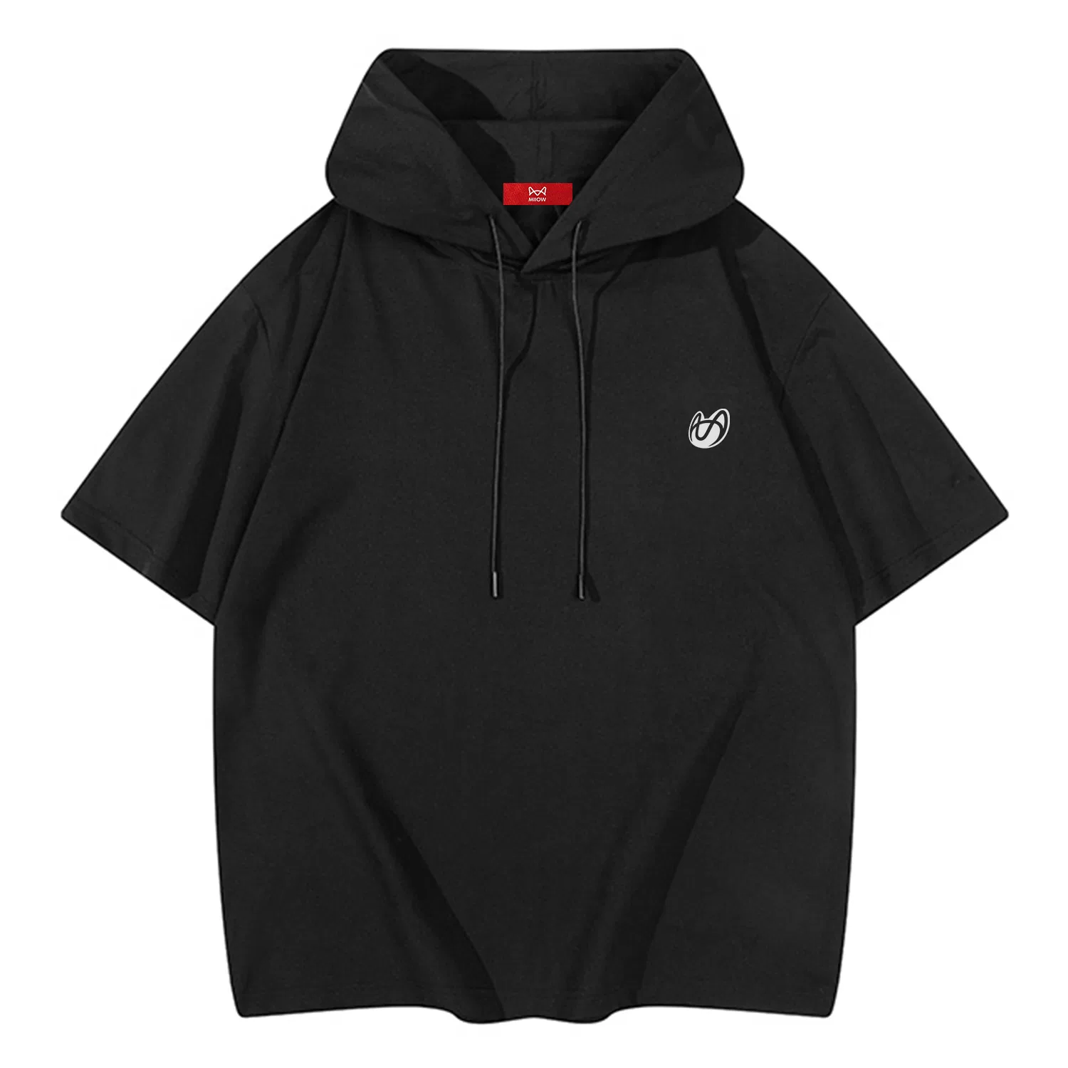 Детская футболка с капюшоном Модель Thin Straight Fit MIIOW — фото 3