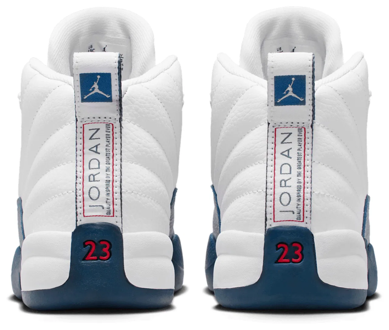 Кроссовки для мальчиков Retro 12 Jordan, цвет French Blue/Metallic Silver/White — фото 3