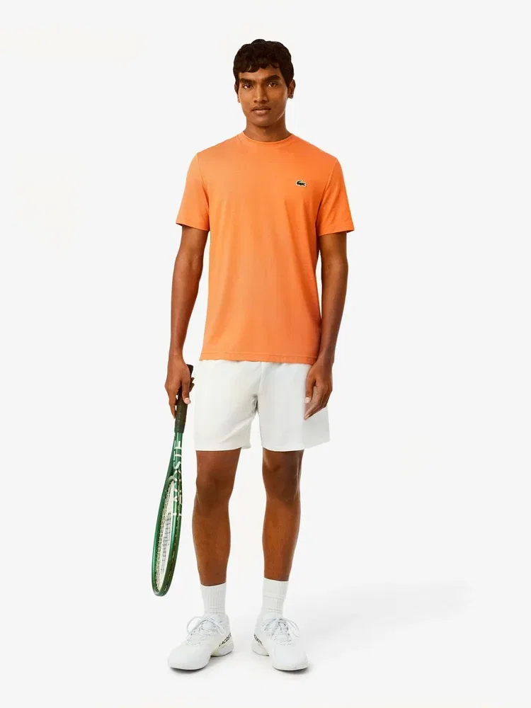Футболка теннисная LACOSTE TH0004, Orange — фото 4
