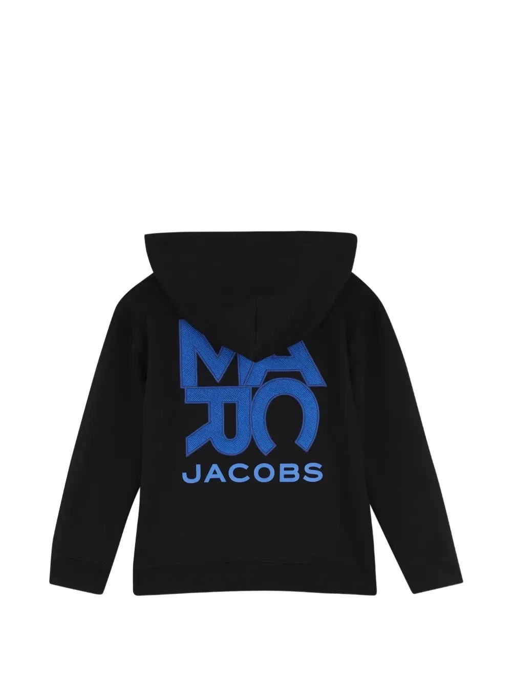 Худи на молнии с логотипом Marc Jacobs Kids, черный — фото 2