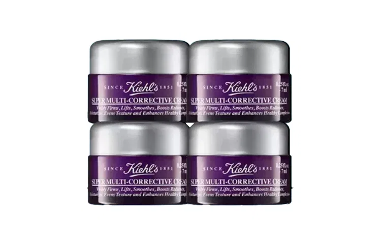 Женский набор кремов для лица с ретинолом Kiehl's, 7 мл × 8, Purple Glass A Face Cream — фото 3