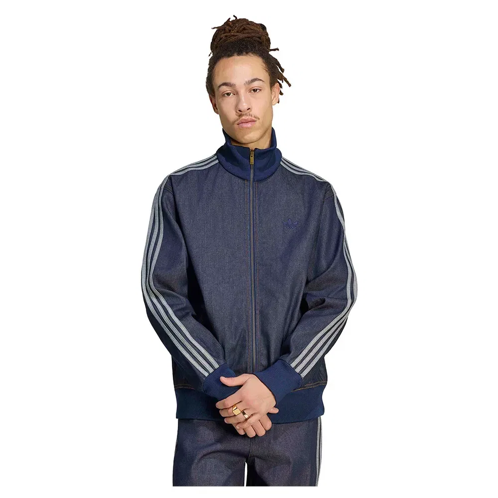 Джинсовая куртка Track Adidas Originals, синий