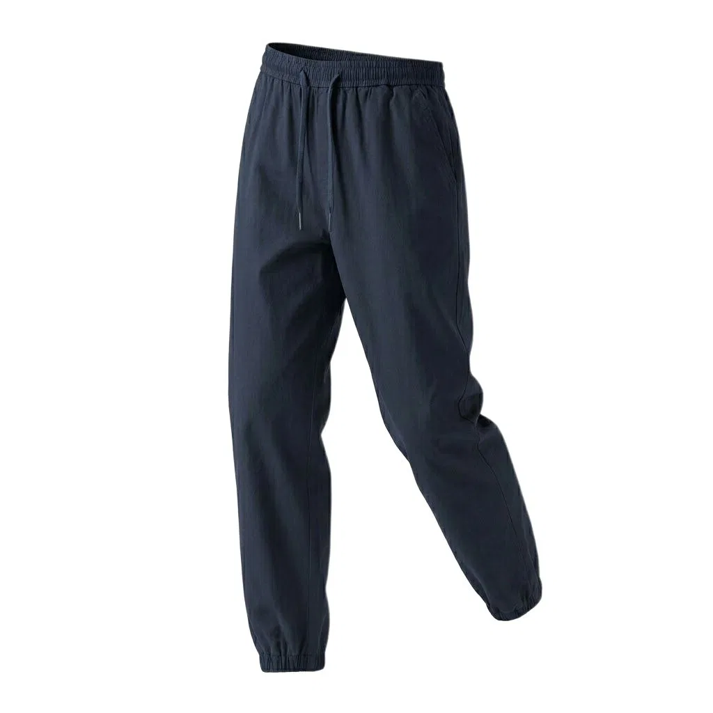 Детские спортивные штаны на резинке Red bean, Navy Blue