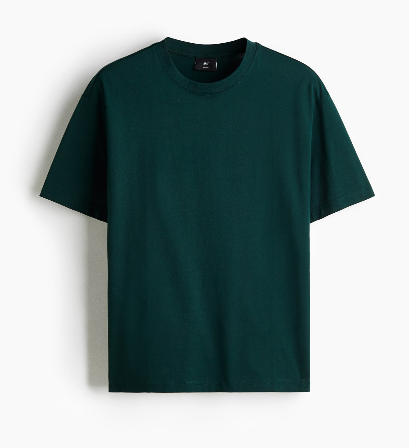 

Футболка H&M Loose Fit, лесная зелень, Зеленый, Футболка H&M Loose Fit, лесная зелень