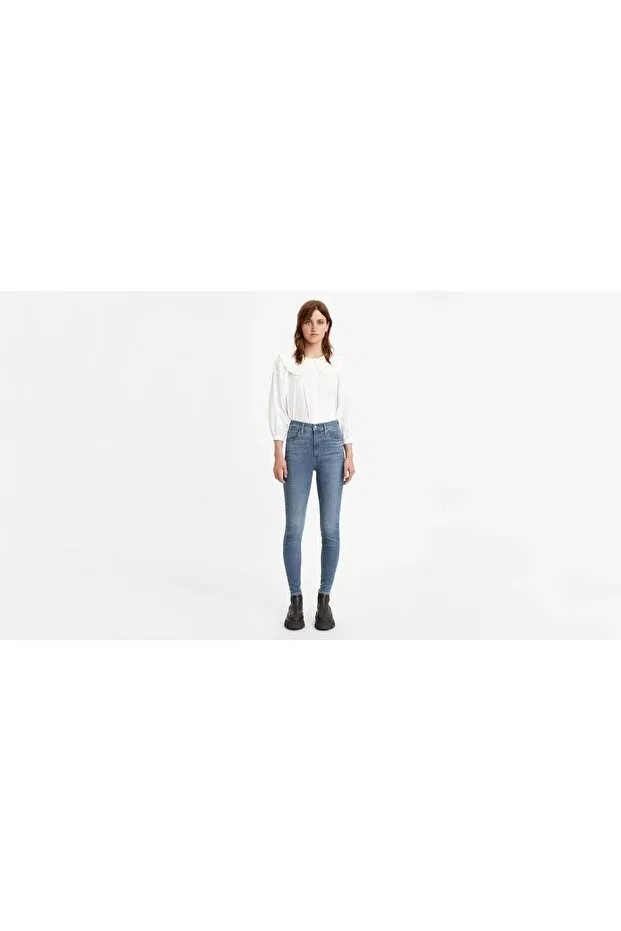 Женские джинсы скинни Super Skinny Levi'S, Med Indigo - Worn In