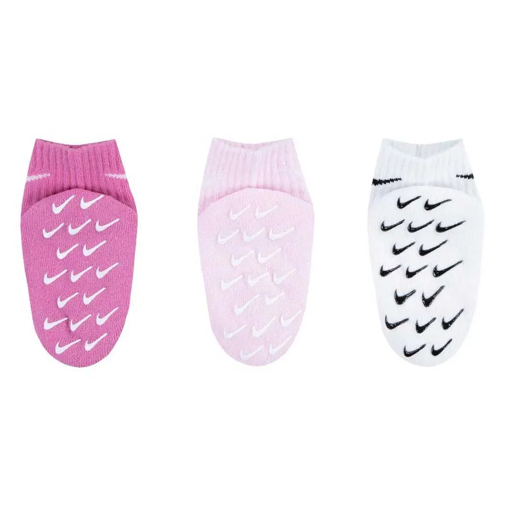 Носки спортивные короткие Gripper S 3 пары Nike, белый — фото 3