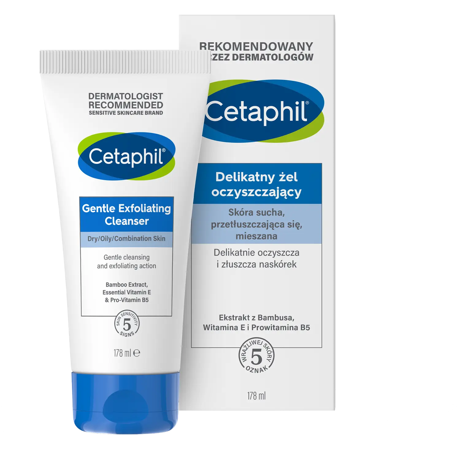 

Cetaphil нежный очищающий гель для лица с пилингом, 178 мл
