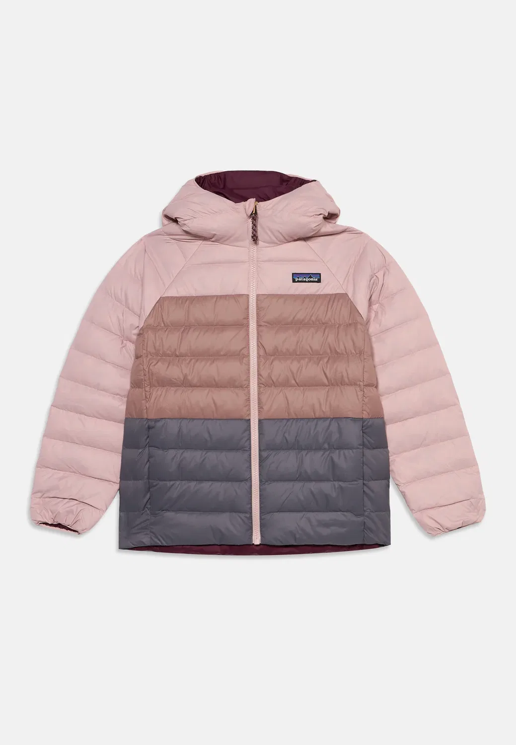 Двусторонняя толстовка с капюшоном, унисекс - пуховая куртка Patagonia, Fuzzy Mauve