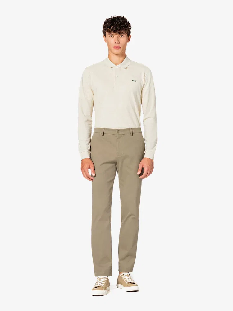 Чиносы tapered LACOSTE, Beige
