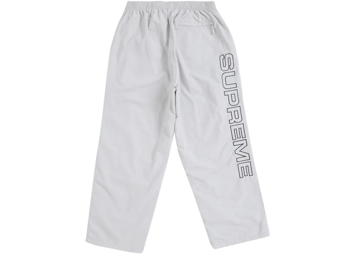 Мужские спортивные штаны с вышивкой Supreme Spellout Embroidery, Серый — фото 2