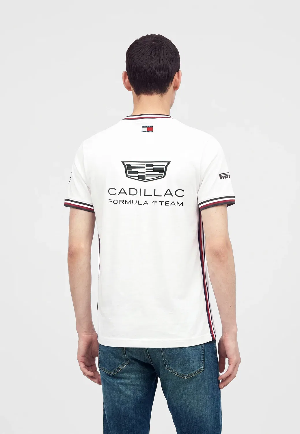 Футболка-Реплика Cadillac x F1 Bottas - футболка с принтом Tommy Hilfiger, White — фото 3