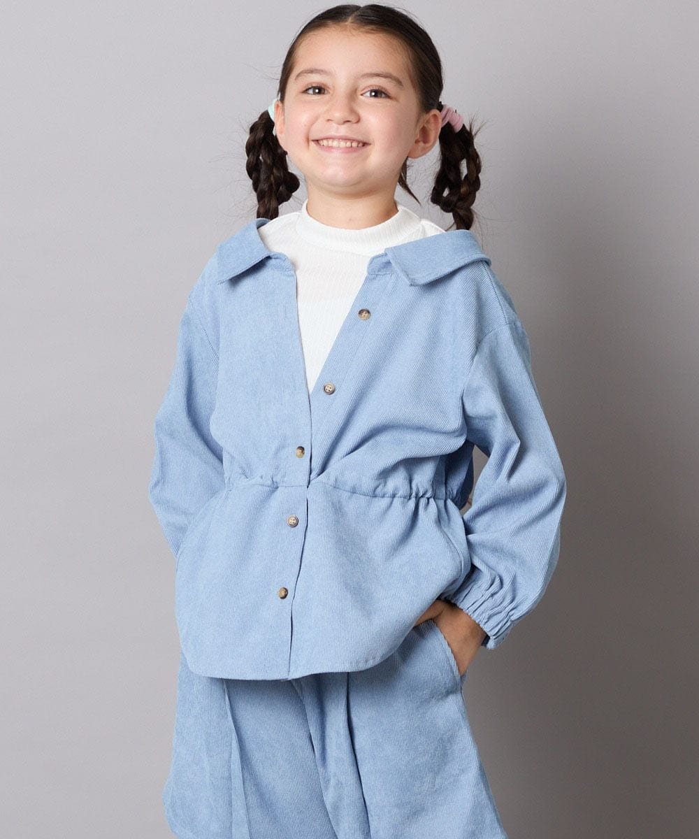 Яркая многослойная блузка Cole из искусственной кожи A.V.V, Light blue