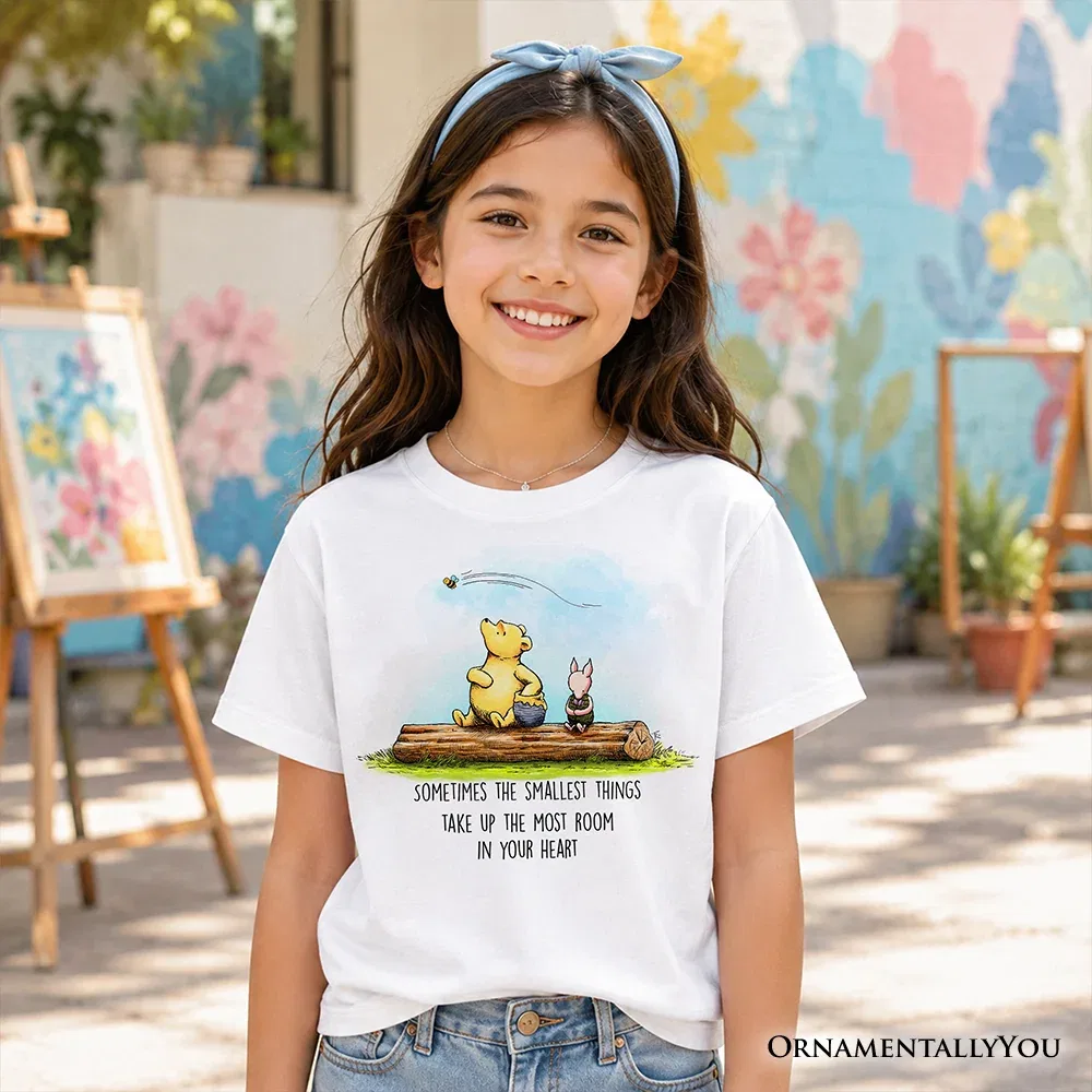 Детская футболка для мальчиков с принтом Heartwarming Quote OrnamentallyYou, White — фото 2
