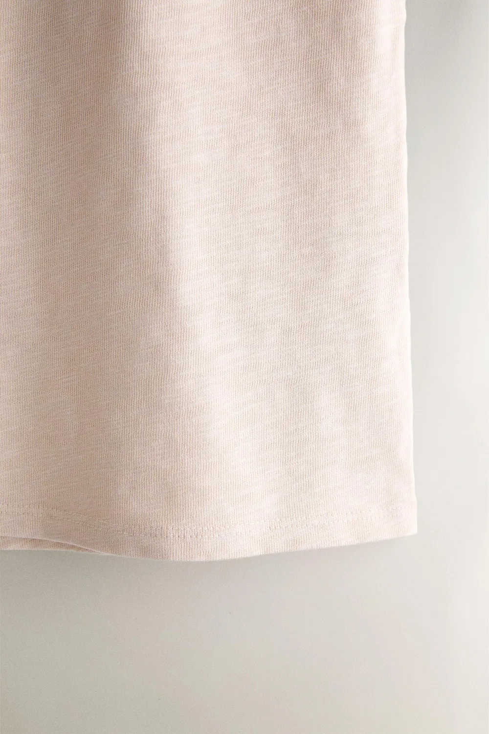 Хлопковый топ на бретельках ZARA, Pink — фото 4