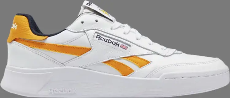 

Кроссовки club c revenge legacy 'white semi solar gold' Reebok, серый