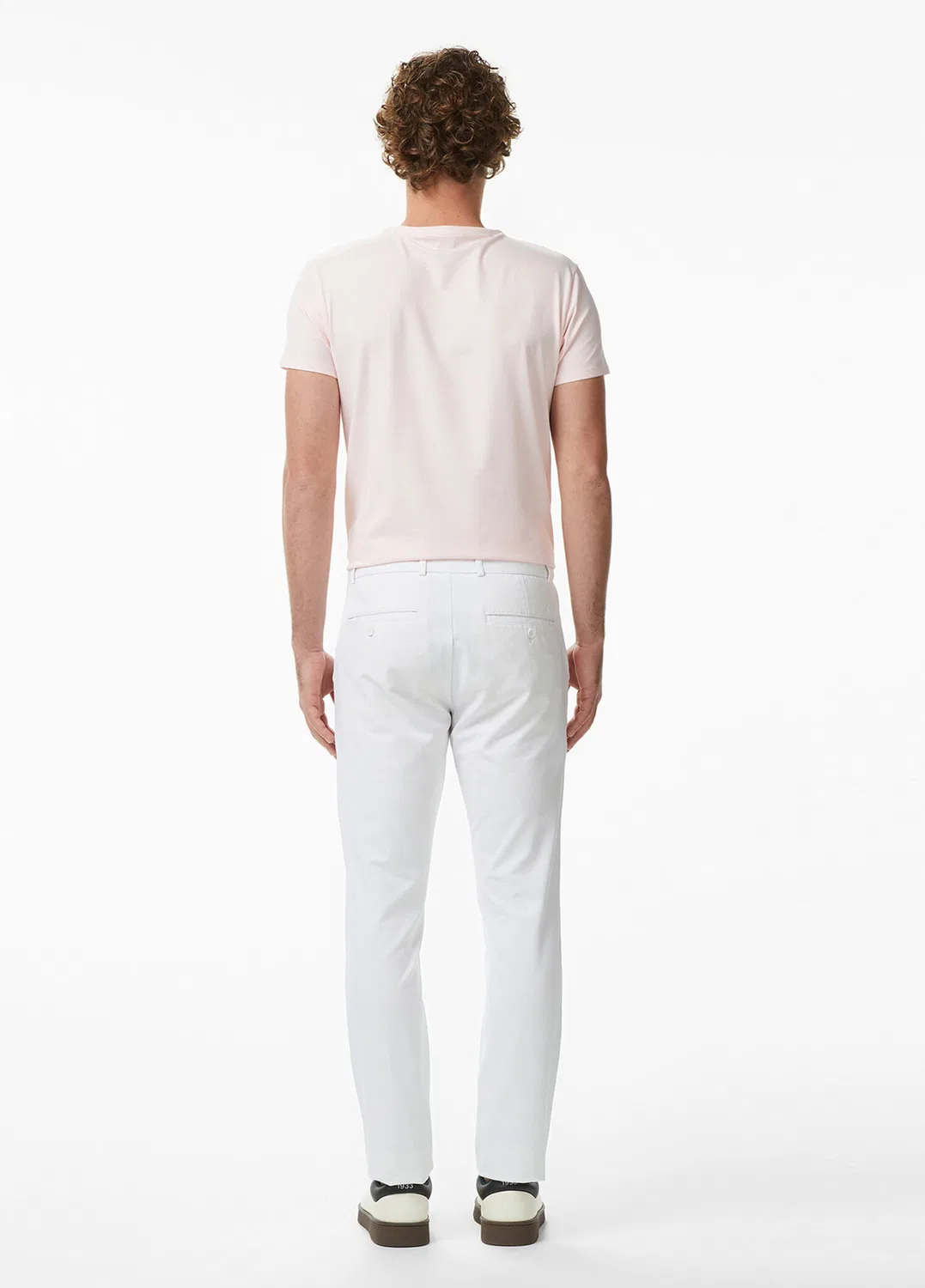 Чиносы Slim Fit Lacoste, белый — фото 3