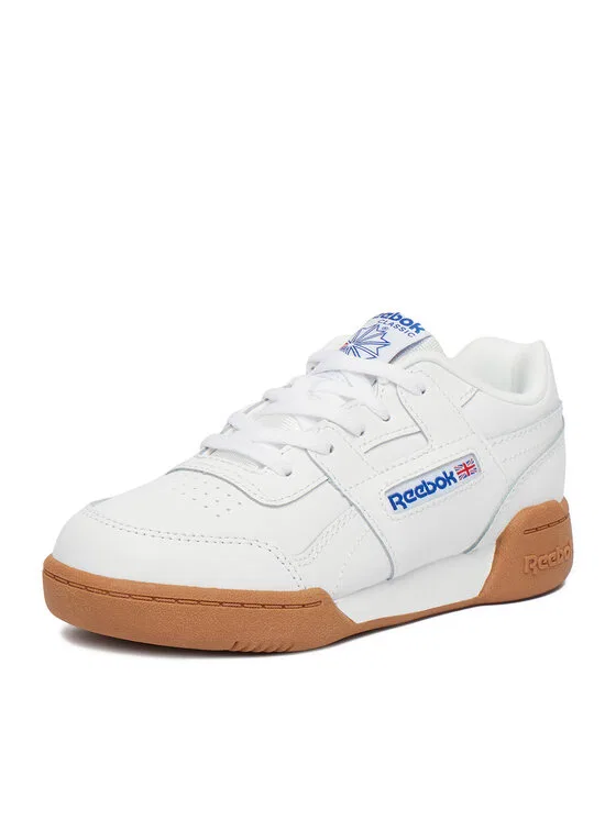 Кроссовки женские Reebok, натуральная кожа, белый — фото 3