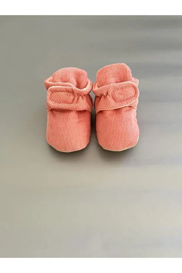Детские пинетки-тапочки хлопковые Baby, Pink