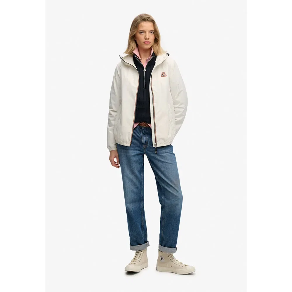 Ветровка Essential Tri Windbreaker Superdry, белый — фото 4