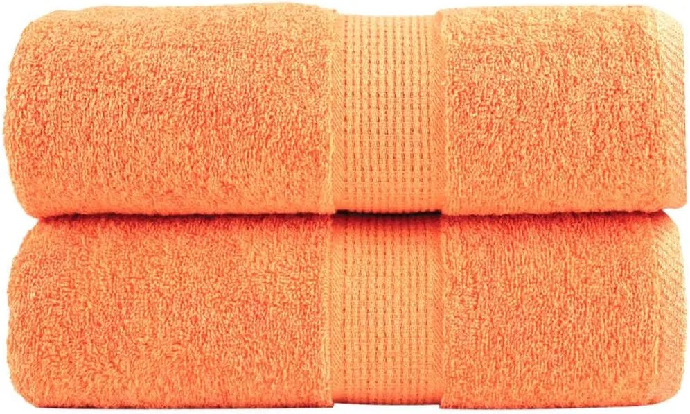 Мочалки 2 шт, Generisch, 30x30 см, 600 г/м2, Orange