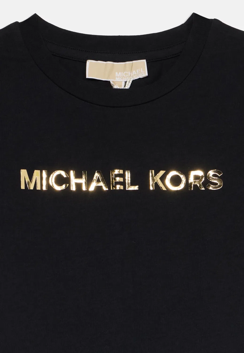 Футболка с принтом Michael Kors Kids, Black — фото 4