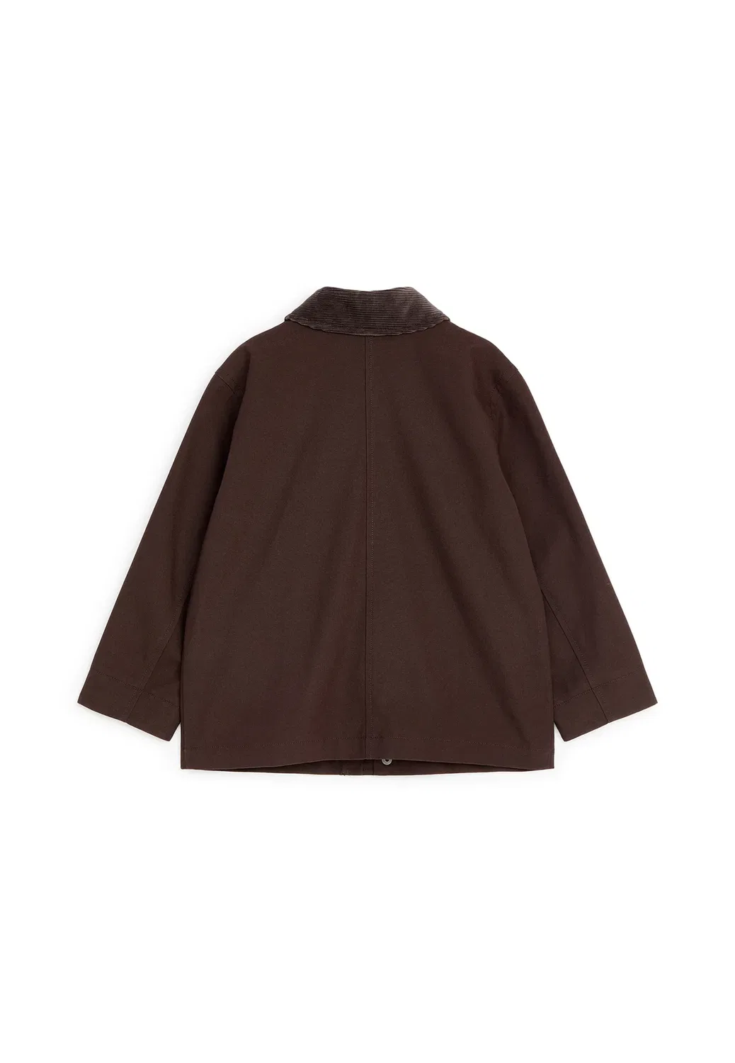 Куртка в деревенском стиле унисекс - легкая куртка Arket, Dark Brown — фото 2