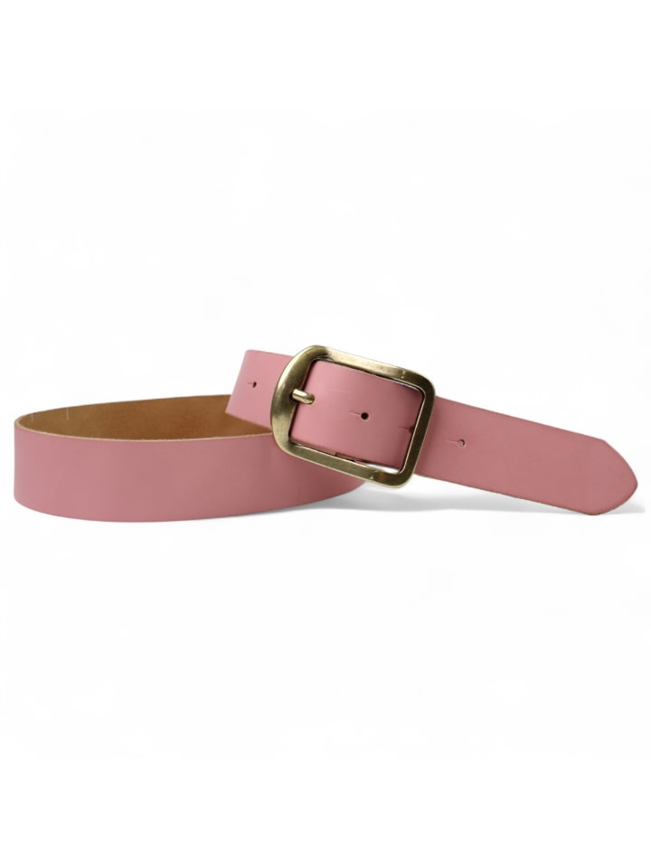 

Кожаный ремень из латуни, цвет старой розы FRONHOFER