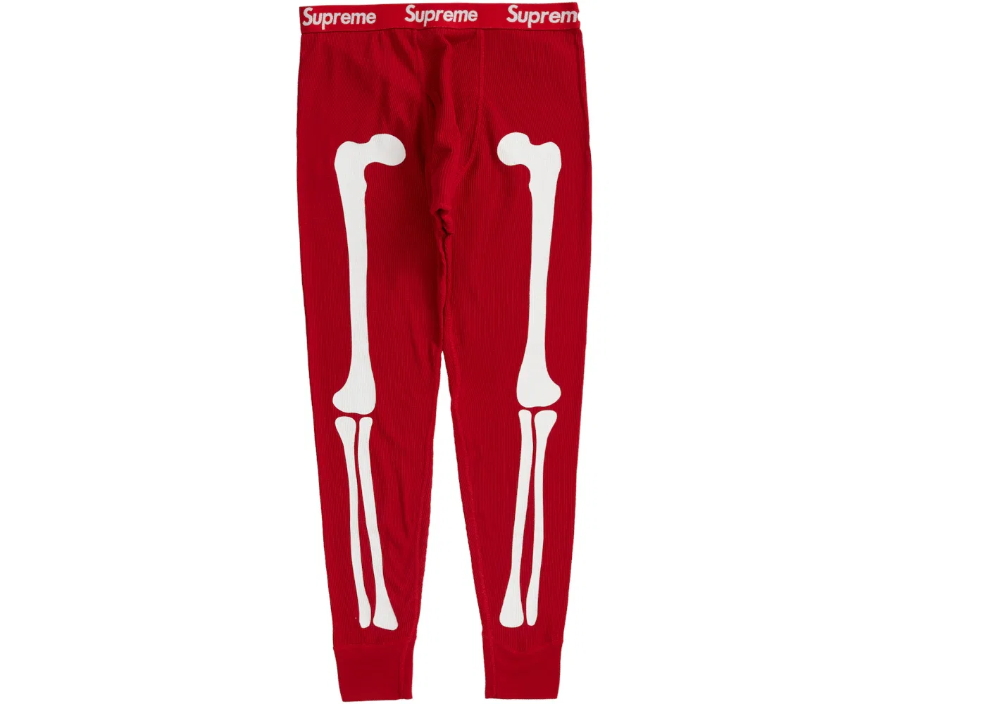 Детские штаны с принтом скелета Pant (1 Pack) Supreme, Red