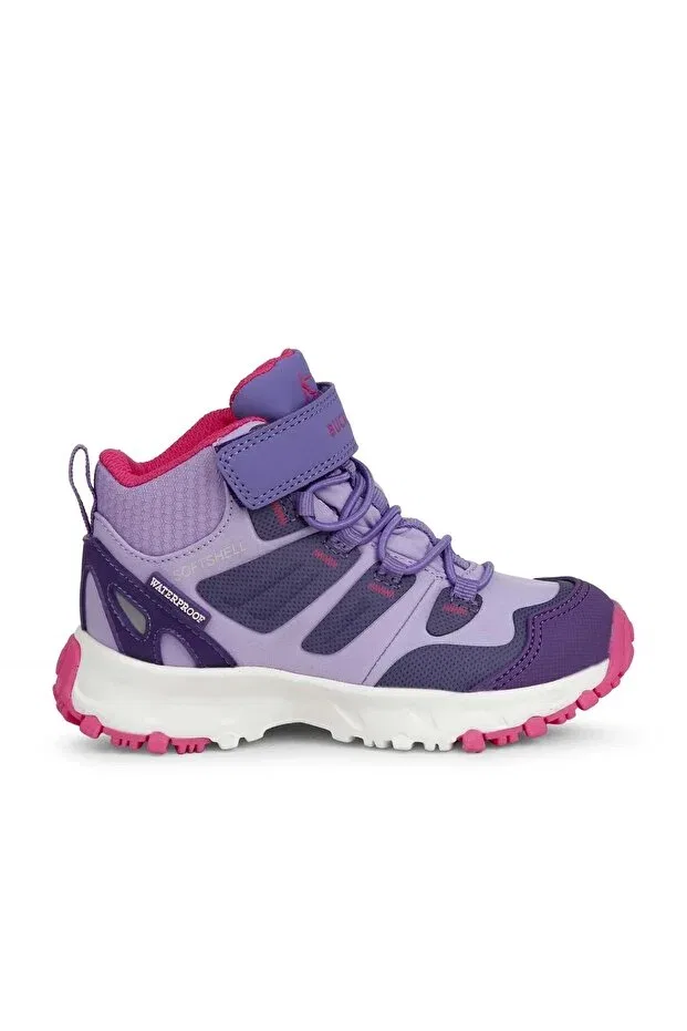 Детские ботинки для девочек водонепроницаемые Zyon high kids waterpoof boots Buckhead, Fuchsia