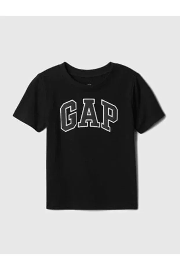 Детская футболка для мальчиков с принтом Gap Kids, Black