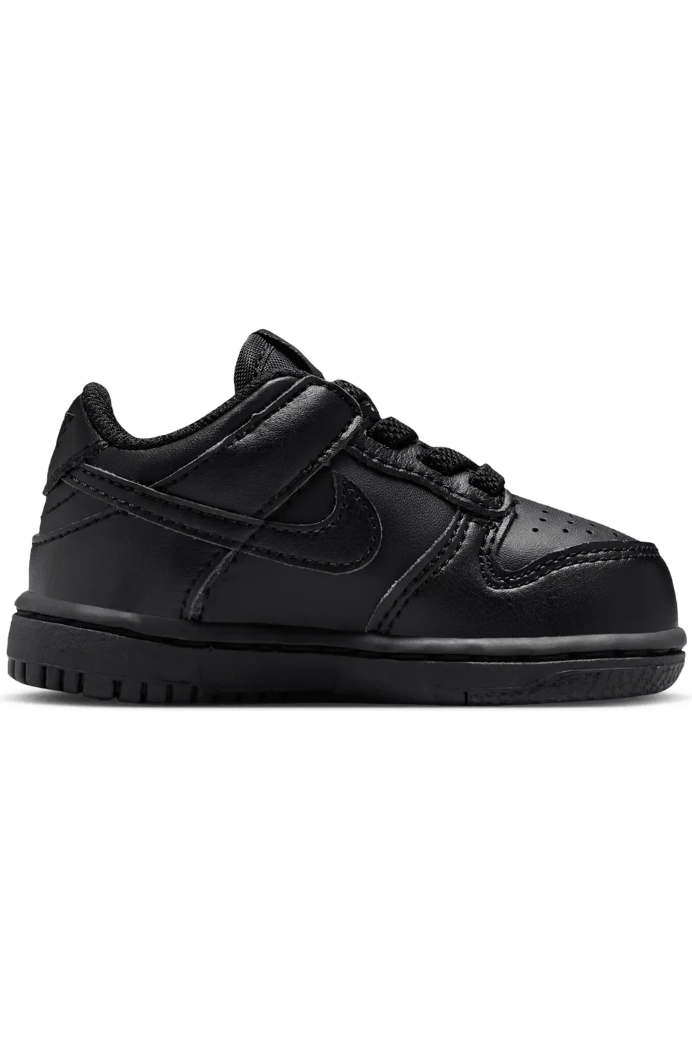 Кроссовки детские баскетбольные Dunk Low Nike, черный/черный — фото 3