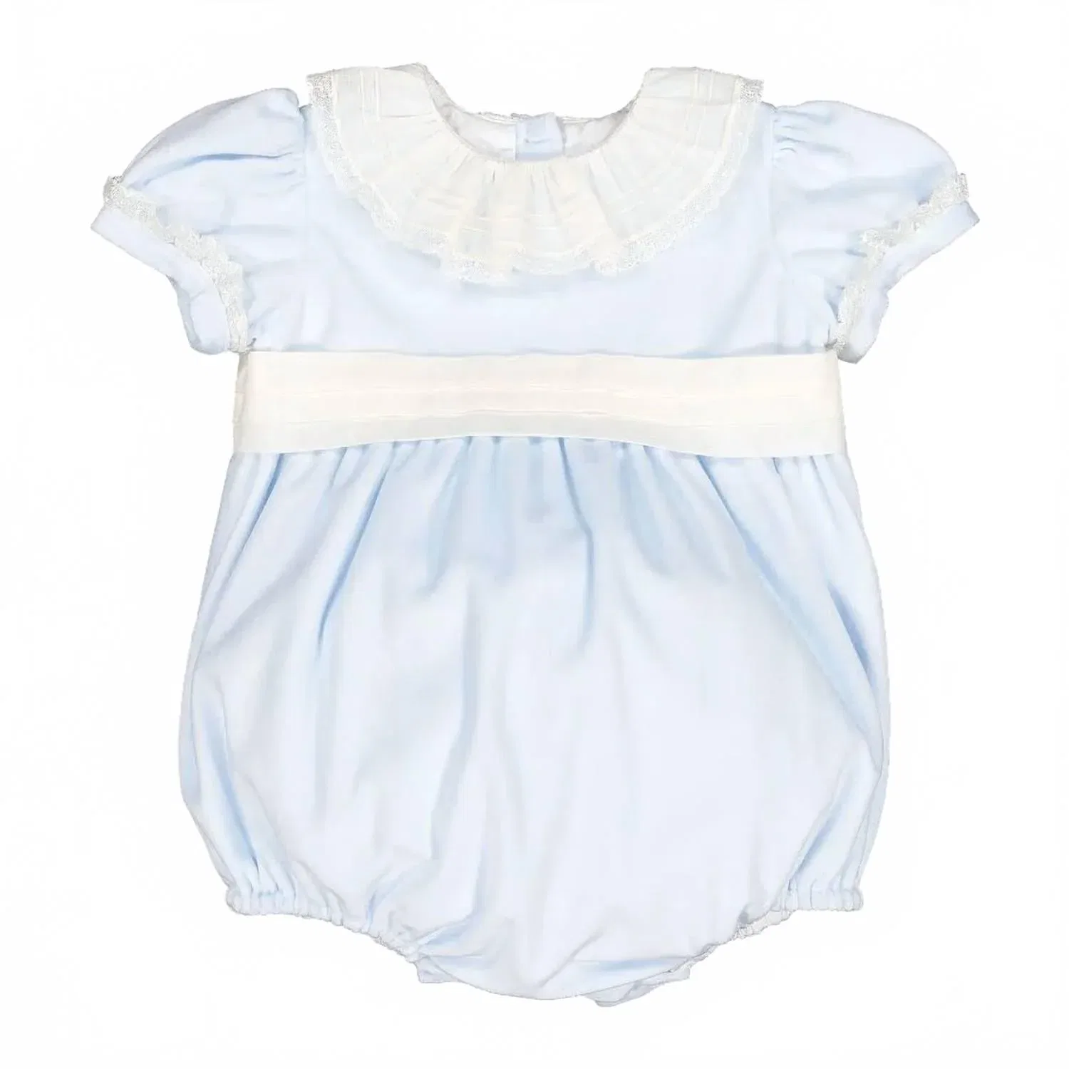 Детский боди-комбинезон из вельвета хлопковый Sal & Pimenta, Light Blue — фото 3